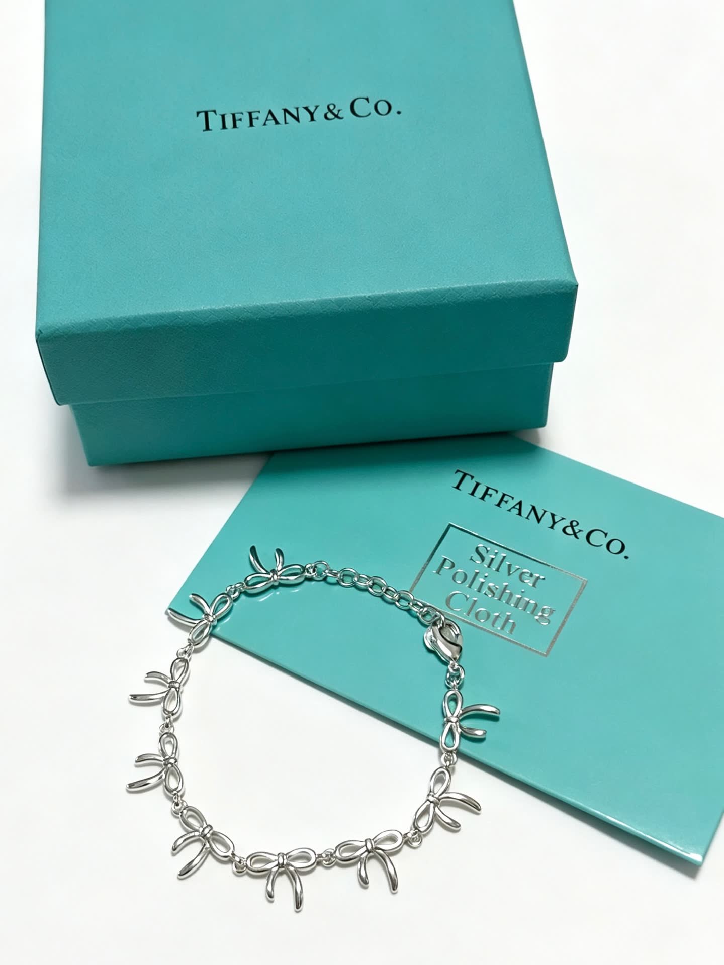 Tiffany & Co. Silver Bow Bracelet